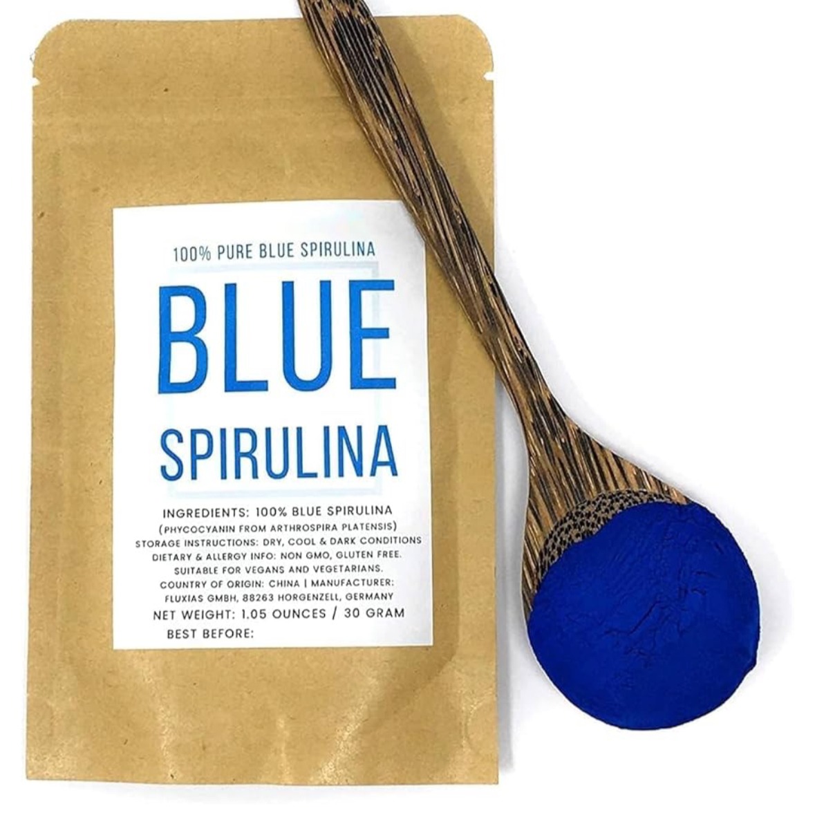Polvo De Espirulina Azul 100% Puro - Ficocianina - Colorante Alimentario Azul Profundo - Arthrospira Platensis - Blue Spirulina : Amazon.es: Alimentación y bebidas thumbnail