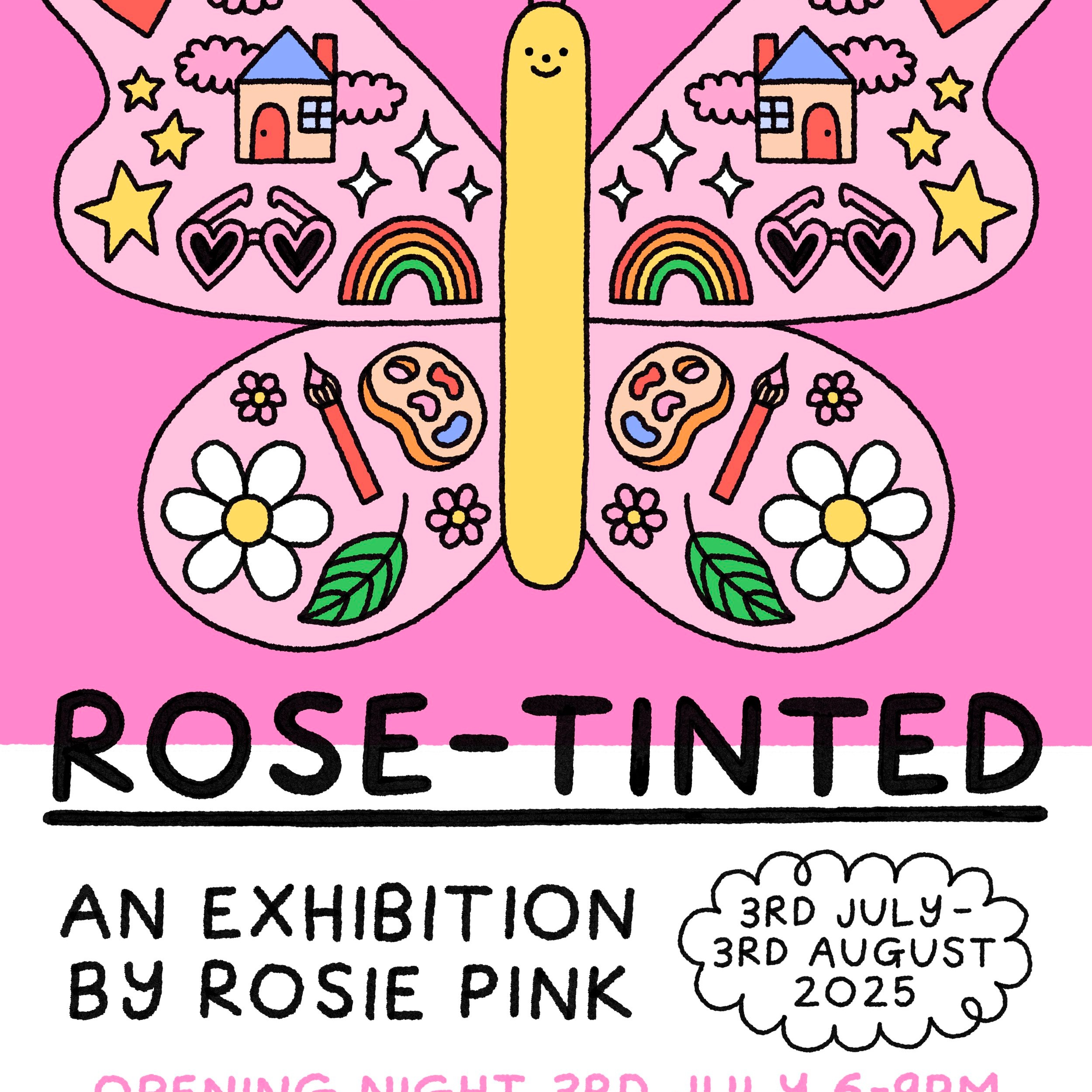 ROSE-TINTED - MY DEBUT SOLO EXHIBITION! thumbnail