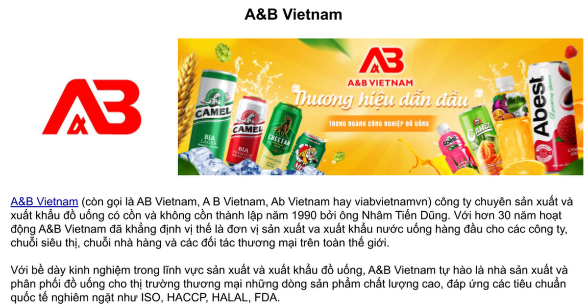 A&B Vietnam thumbnail