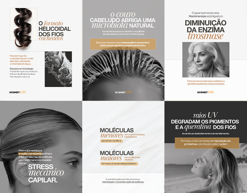 Design Social Media | Cuidados Capilares  thumbnail