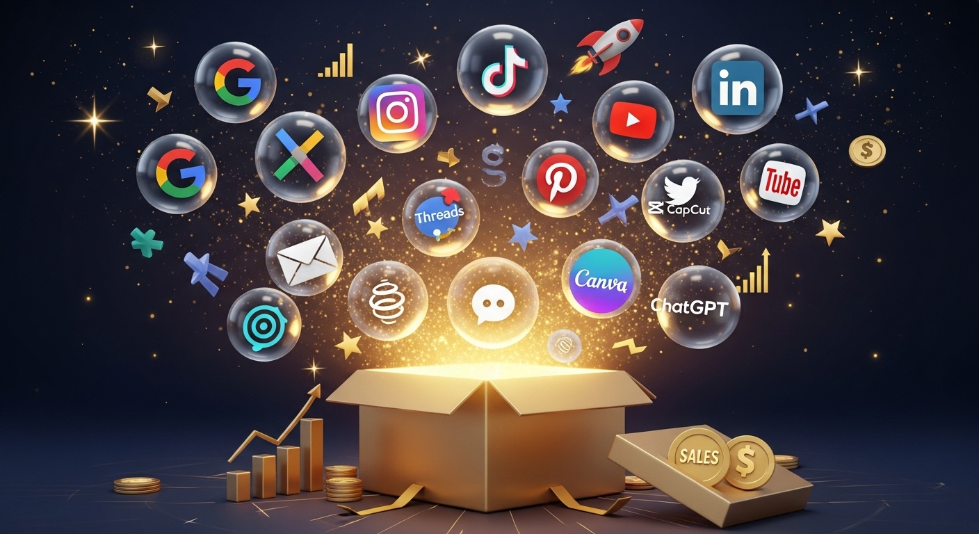 15 ferramentas para deixar suas redes sociais profissionais e vender todos os dias. thumbnail