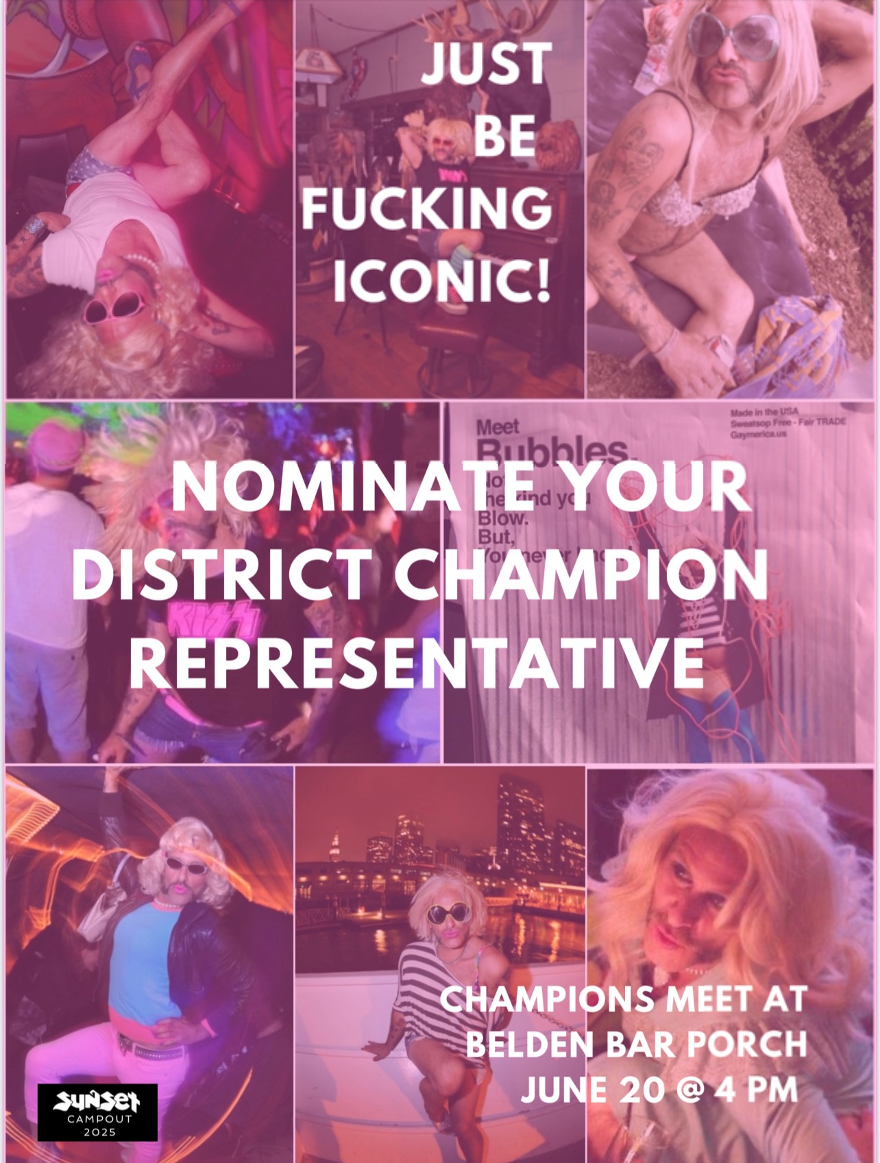 JUST BE FUCKING ICONIC - Bio Site thumbnail