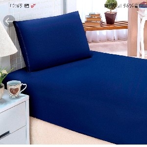 Lençol Cama Solteiro várias cores thumbnail