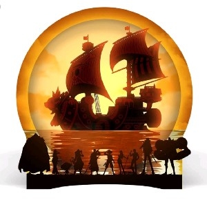 Luminária Pôr Do Sol One Piece thumbnail