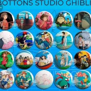 Bottons Studio Ghibli  thumbnail