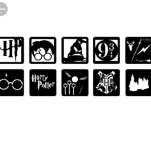 Kit - 10 quadros Harry Potter  thumbnail