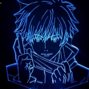 Luminária Gojo Jujutsu Kaisen  thumbnail