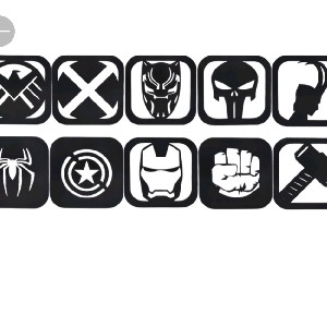 Kit de Quadros Marvel thumbnail
