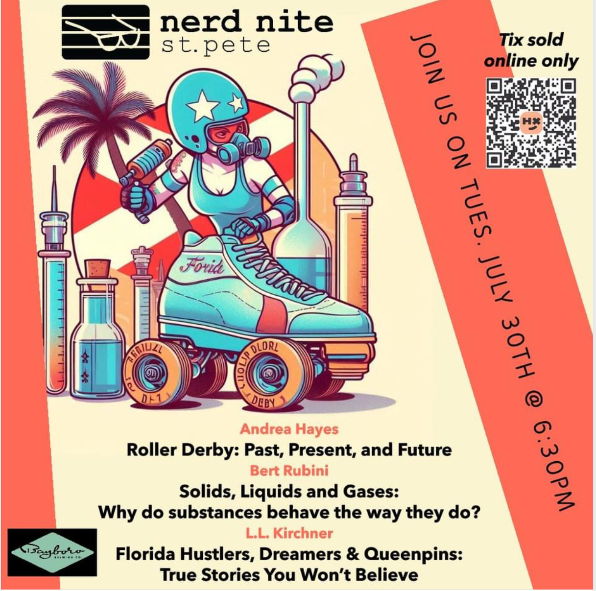 SOLD OUT: 7/30: FL HUSTLERS@Nerd Nite St. Pete thumbnail