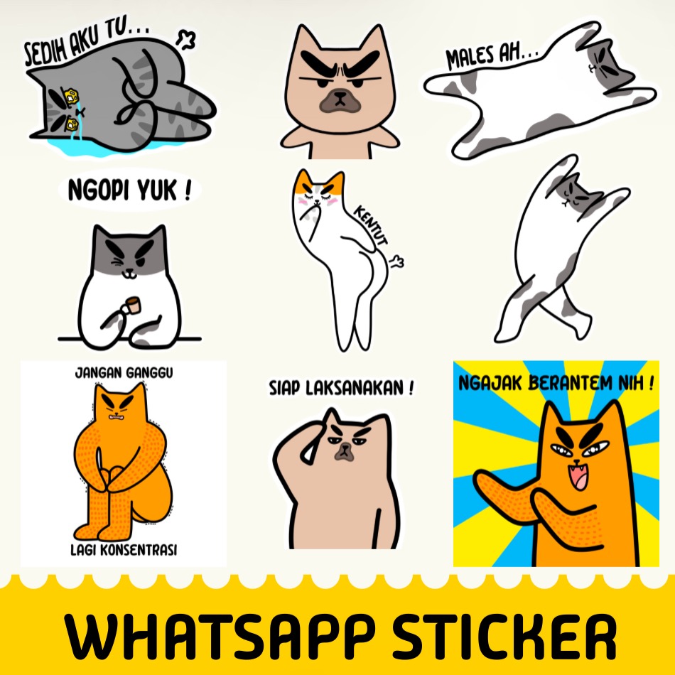 Free Whatsapp & Imsg Stickers 1 thumbnail