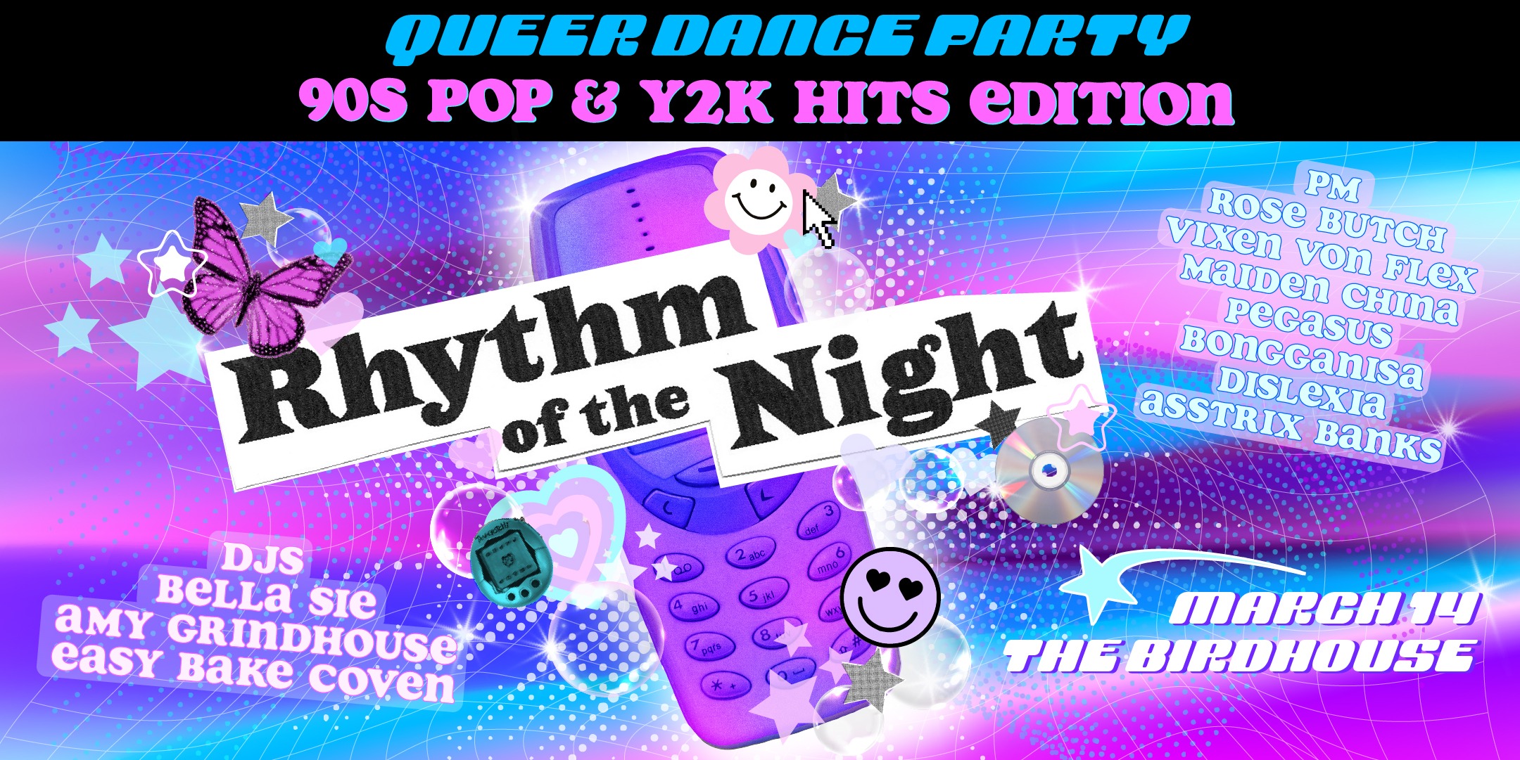 03/14 - RHyTHM oF THE NiGHT // 90s & y2k HiTS thumbnail