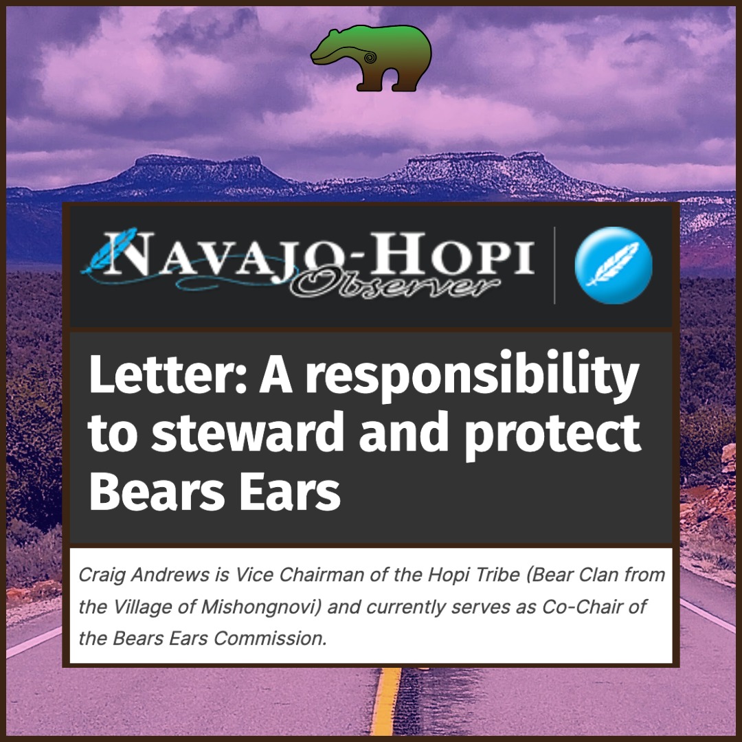 Letter: A responsibility to steward and protect Bears Ears thumbnail