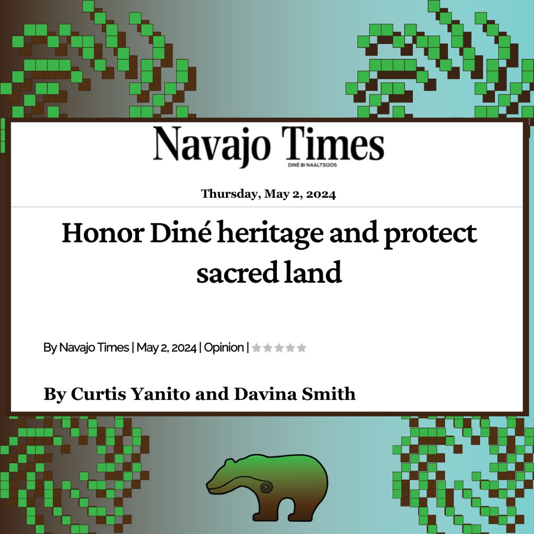 Honor Diné heritage and protect sacred land - Navajo Times thumbnail