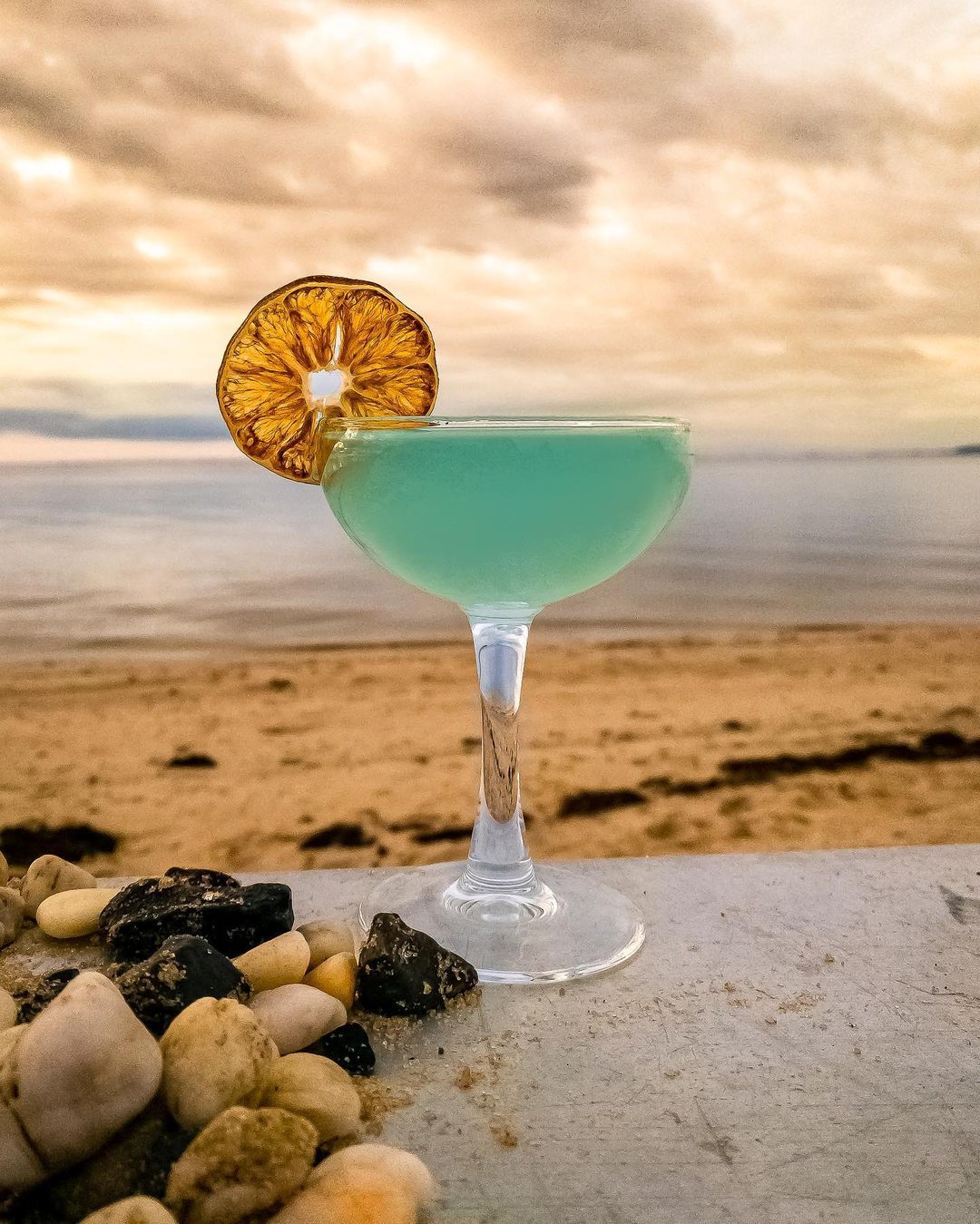 Sea Wall Gimlet

1 1/2 oz Magellen Gin
 1/2 oz Shipwrecked Coconut Rum
 3/4 oz Lime Juice
 3/4 oz Cinnamon Syrup
 Barspo