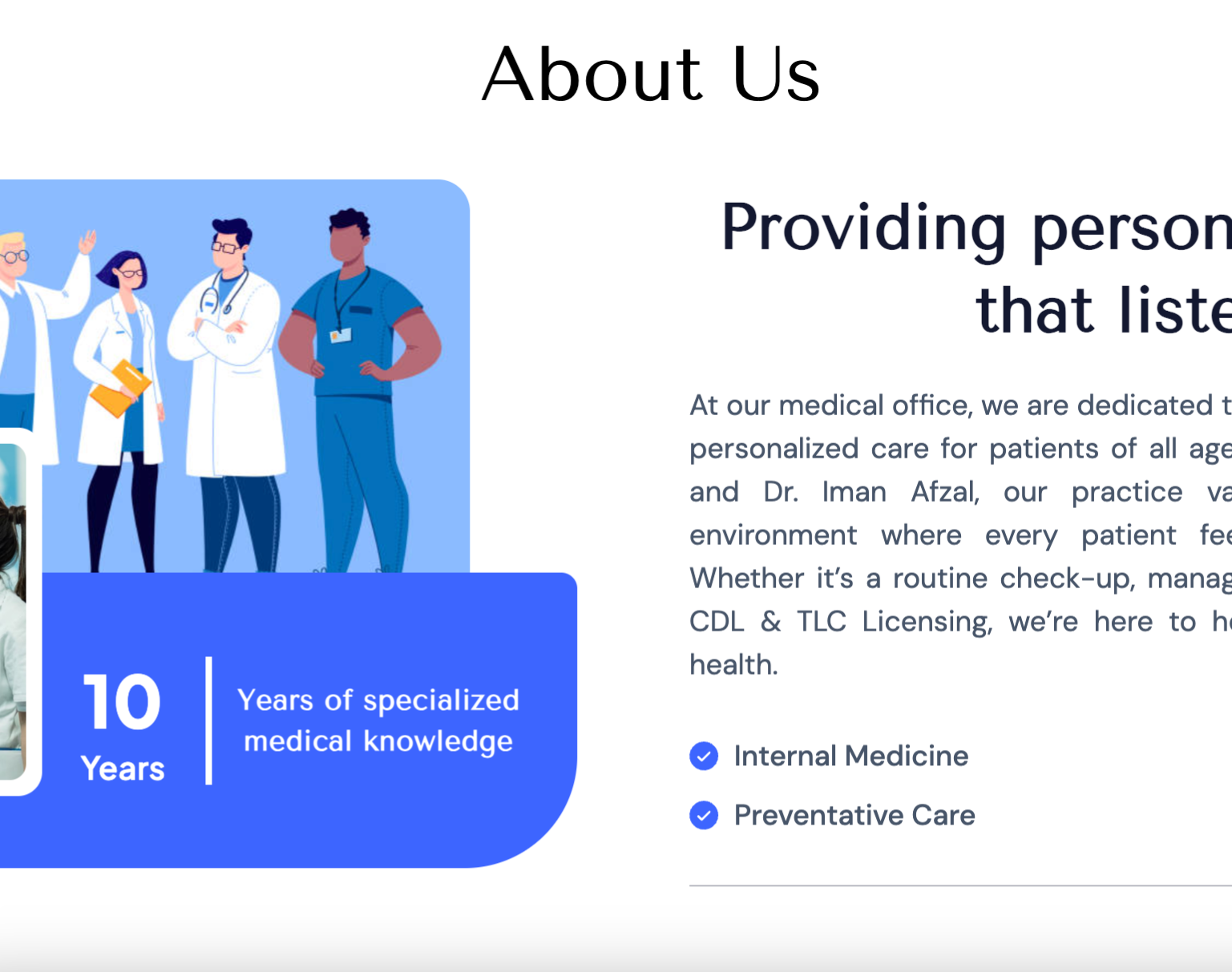 Webflow Site: Afzal MD thumbnail