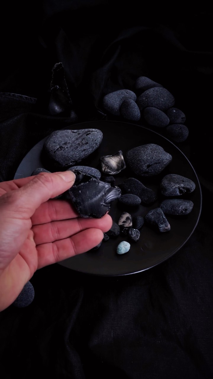 A meditation. To walk the shoreline in tranquility and let the hidden dark stones call out. A still moment spent connect