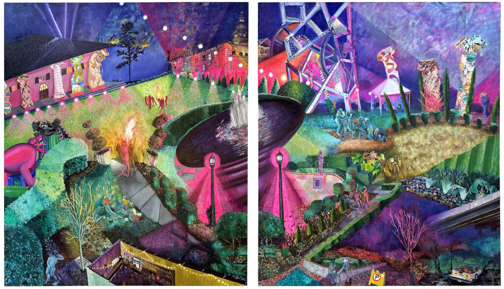 Vivian Liddell's 'Game Day' and 'Athens Landscapes' - Flagpole thumbnail