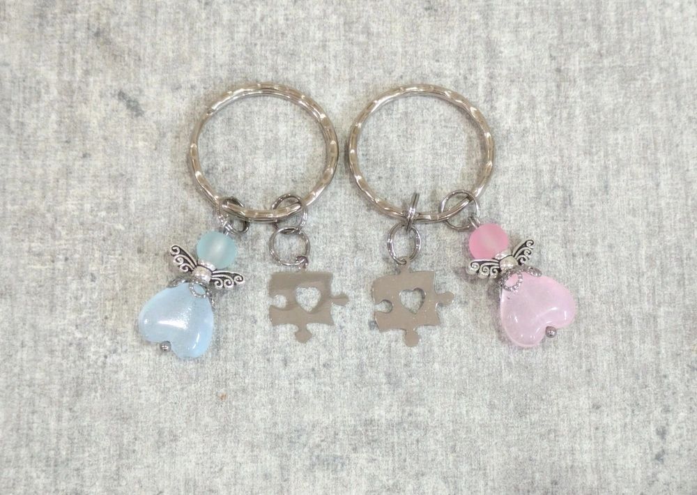 Autism Heart Keychains thumbnail