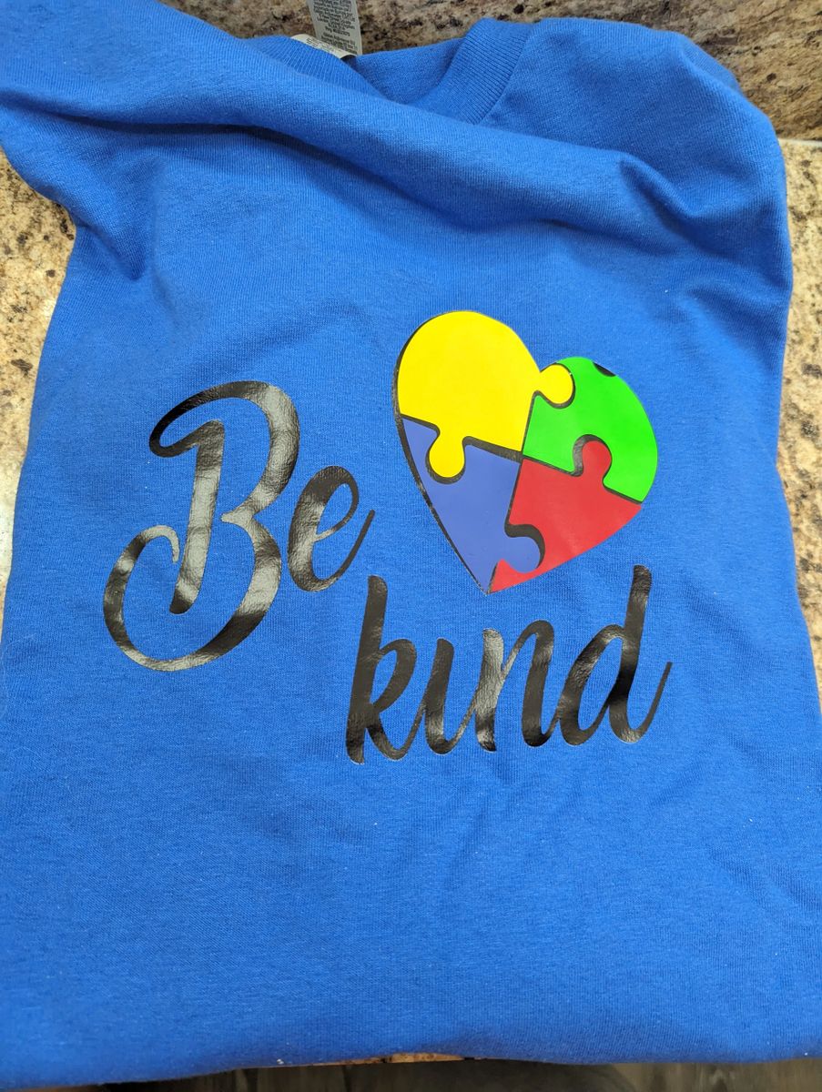 Be Kind Autism Awareness T-Shirts thumbnail