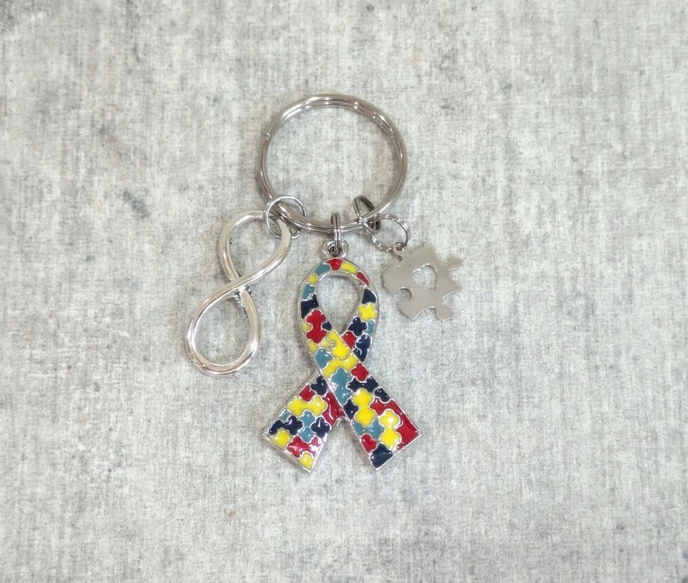 Autism Awareness Large Keychain thumbnail