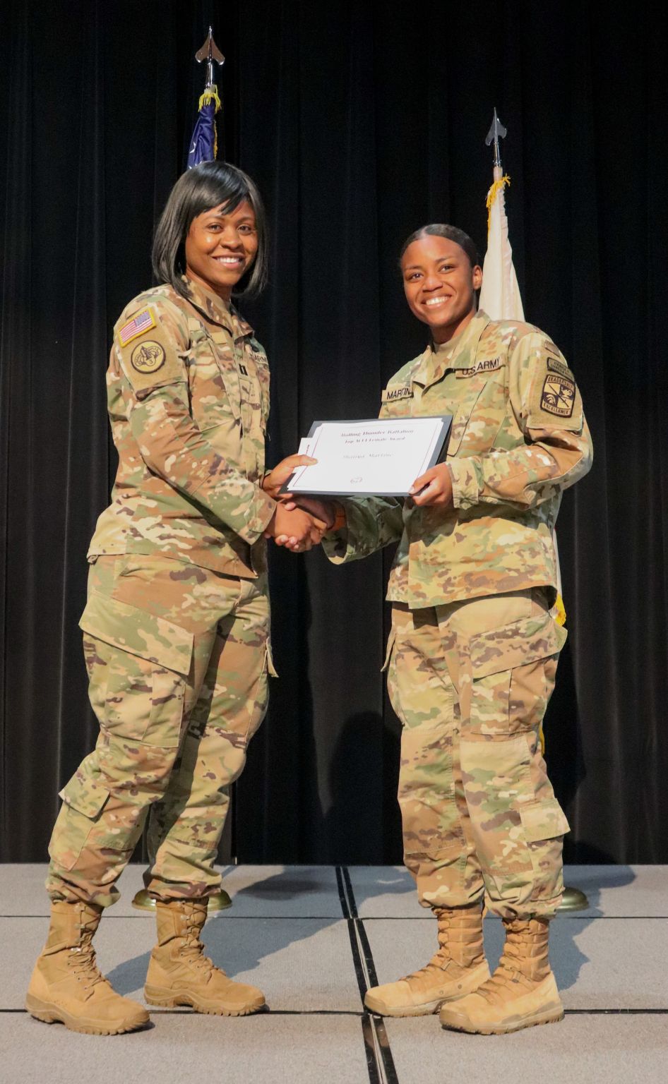 I am honored to receive the Top ACFT (Army Combat Fitness Test) Female… | Thaliya Martinez thumbnail