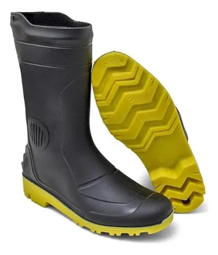 ▶ Bota Motoboy Segurança Jardim Impermeável Grendene Unissex Preto 42 Br thumbnail
