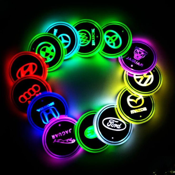 ▶ Porta copos Automotivo com Leds thumbnail