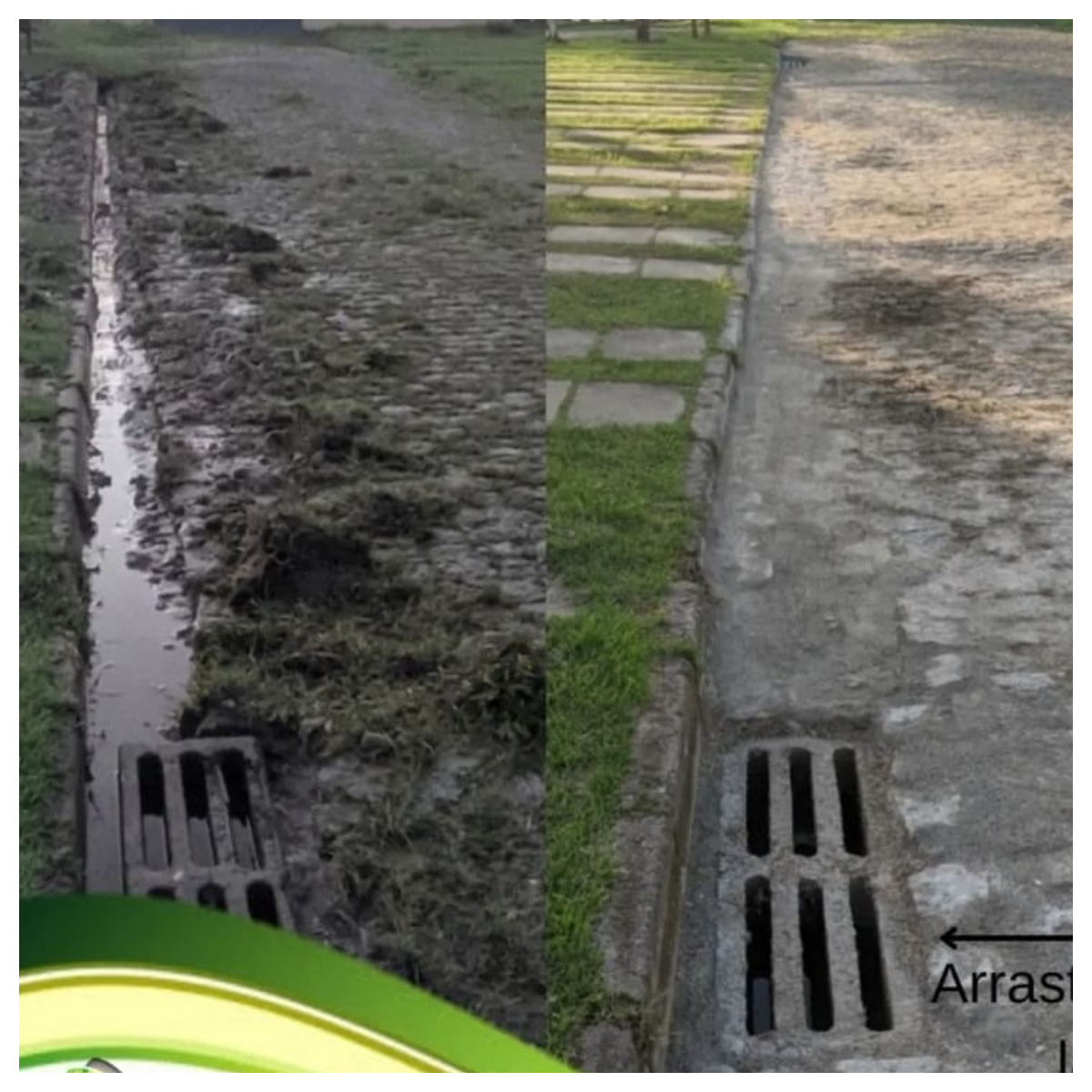 Melhoria na drenagem em frente ao salão - Já realizado thumbnail