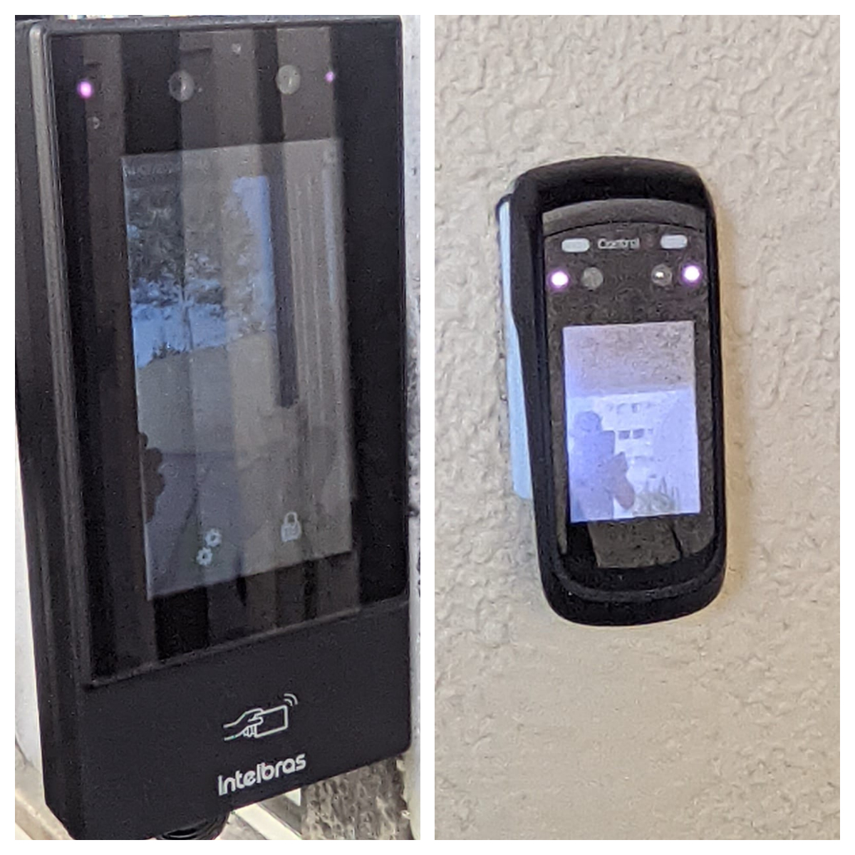 Instalação de biometria facial na entrada e blocos thumbnail