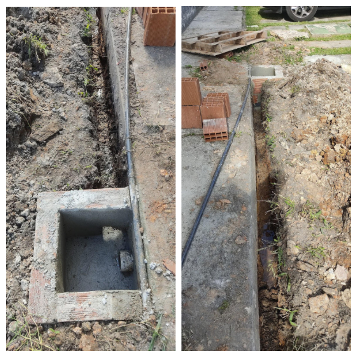 Instalação de caixa de águas pluviais BL03 - Já executado thumbnail