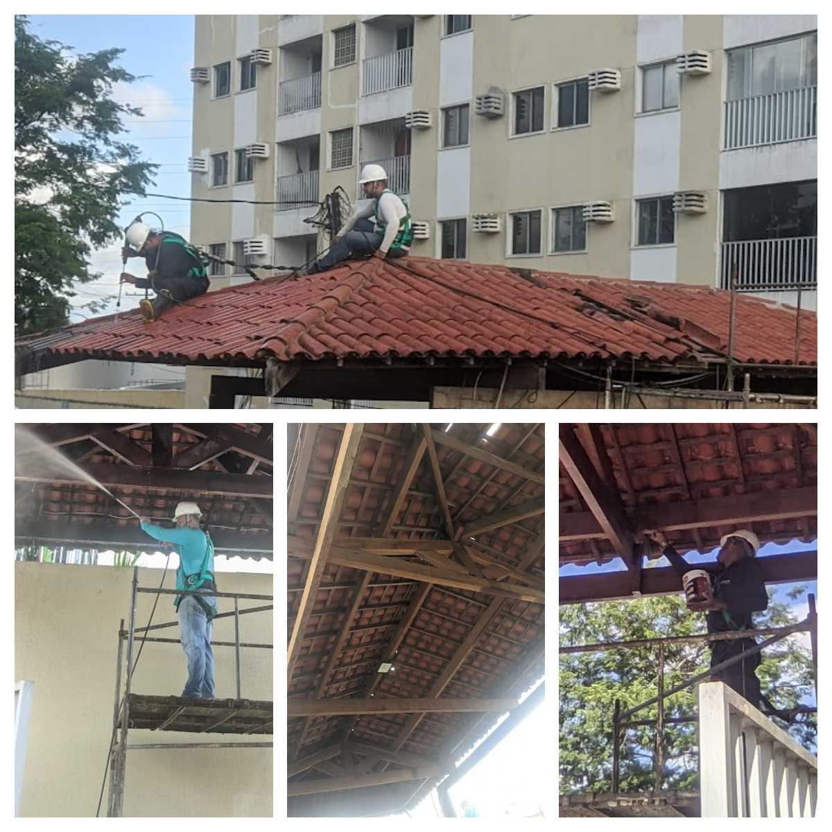 Lavagem e pintura do telhado da entrada - Já realizado thumbnail