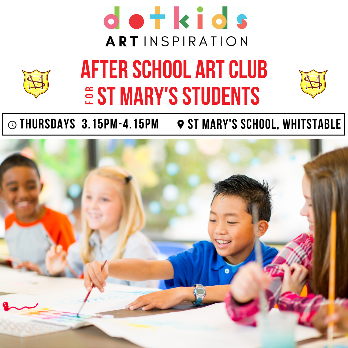 Booking: Dot Kids At St Mary's Primary School, Whitstable thumbnail