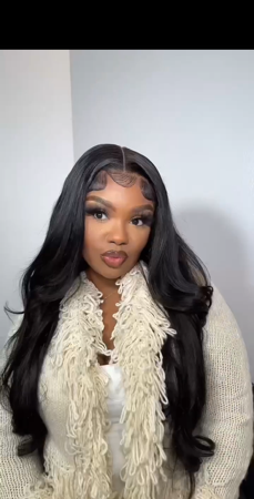 Highly Recommended Yamikk Hair 28 inch 13x6 HD Full Lace Front Wigs Human Hair Body Wave Wig($35 coupon) thumbnail