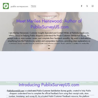 publixsurveyuscom.website3.me thumbnail