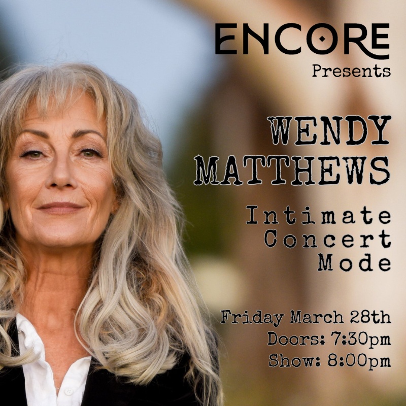 Wendy Matthews - Intimate Concert Mode thumbnail