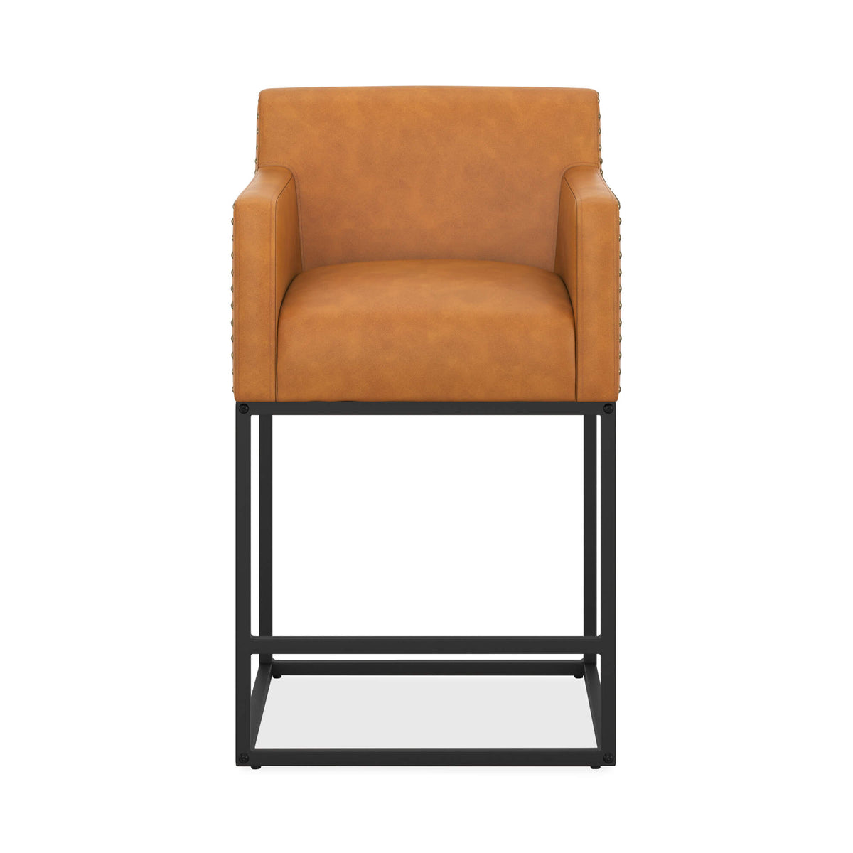 Luna BarstoolLinen Color-black (fabric seat) / 2pcs / 26'' - CODE AngelaCooper15 thumbnail