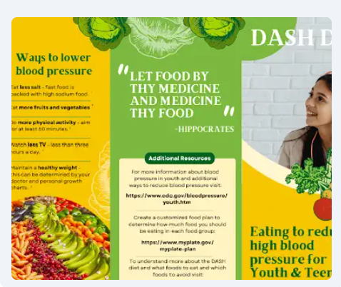 DASH Diet Brochure thumbnail