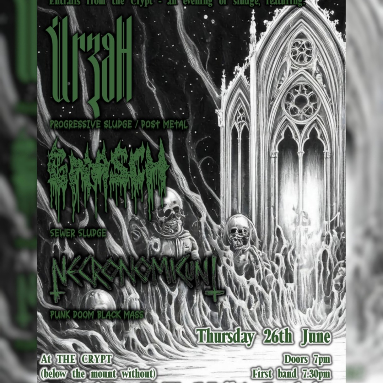 BUY TICKETS - 26/06/25 - THE CRYPT, BRISTOL thumbnail