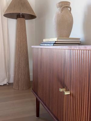 Slowly but surely adding furniture to our house!! 🥰🏠 We got this Amazon  console table before the flood last year and we