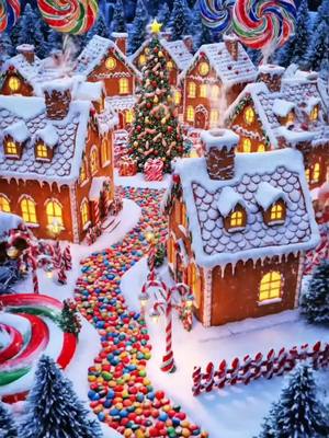 💫 𝐓𝐢𝐭𝐥𝐞: 𝐂𝐡𝐫𝐢𝐬𝐭𝐦𝐚𝐬 𝐉𝐨𝐮𝐫𝐧𝐞𝐲 𝐕𝐢𝐝𝐞𝐨 + 𝐌𝐮𝐬𝐢𝐜 + 𝐏𝐨𝐞𝐦 💫 A beautiful adventure unfolds through gingerbread mansions nestled in 