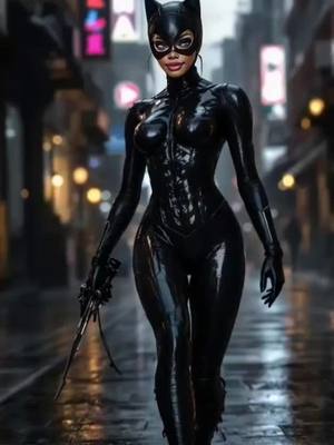 Me As Catwoman...purrr!😉 #FYP #AiArt #AiArtCommunity #CatWoman #Cosplay 