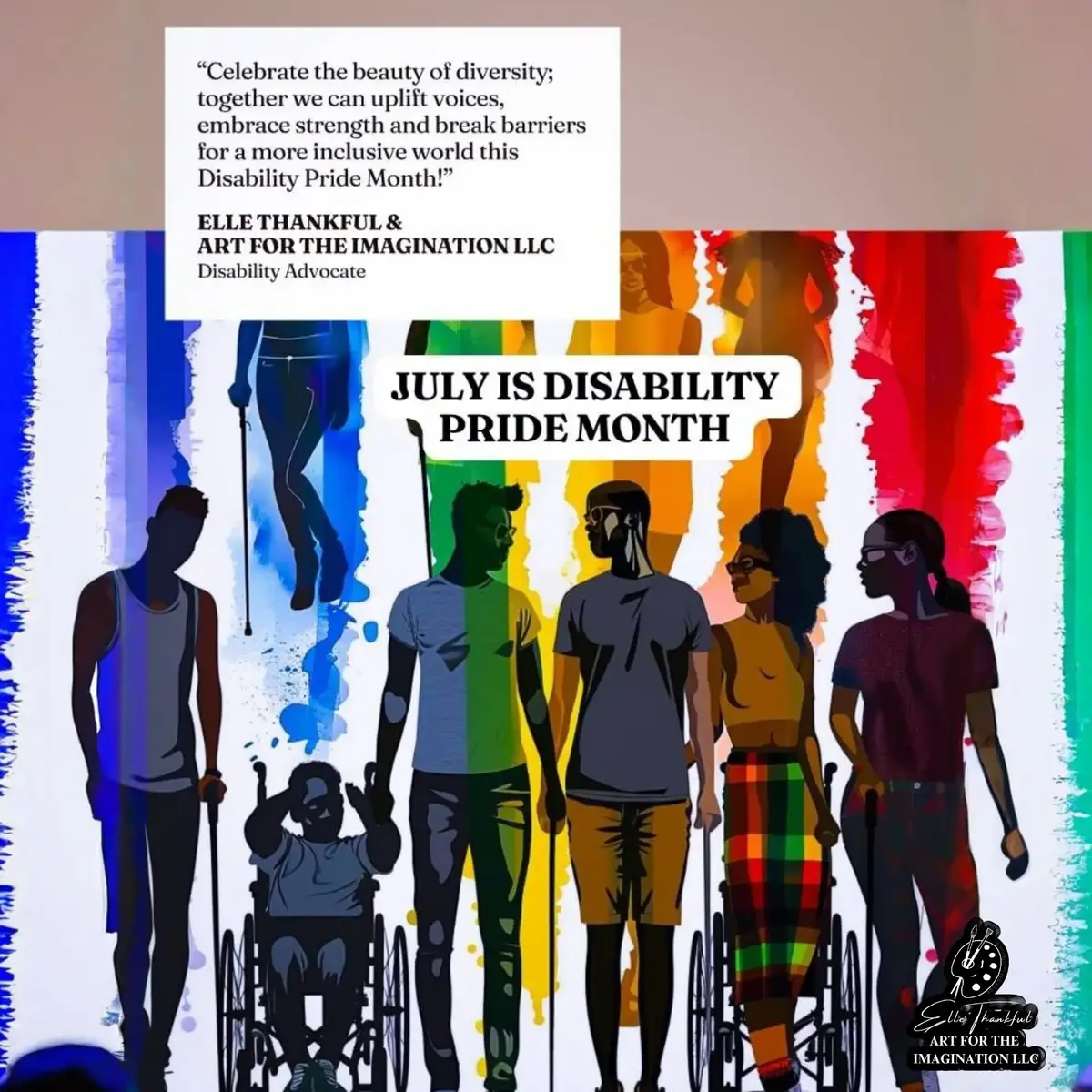 ๐ ๐๐๐น๐ ๐ถ๐ ๐๐ถ๐๐ฎ๐ฏ๐ถ๐น๐ถ๐๐ ๐ฃ๐ฟ๐ถ๐ฑ๐ฒ ๐ ๐ผ๐ป๐๐ต! ๐ This month, we honor the strength, resilience and brilliance of the disability commu