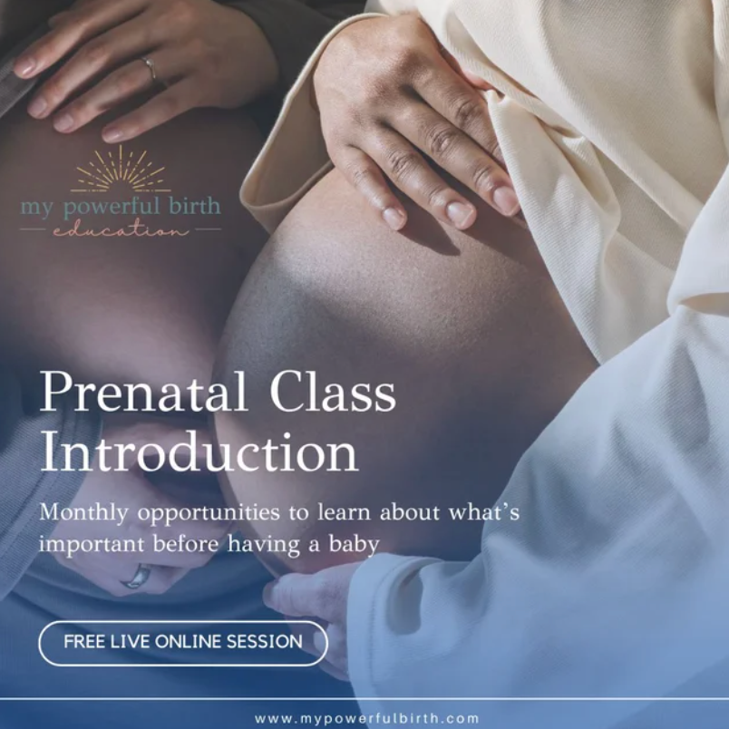 Prenatal Class Info Session thumbnail