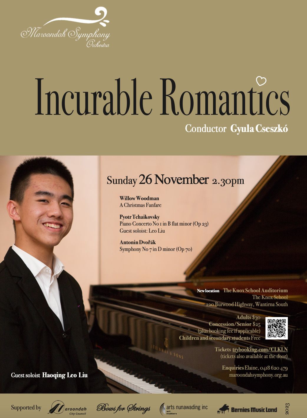 Tchaikovsky Piano Concerto No. 1, Op. 23 | Sun 26 Nov 2023 thumbnail