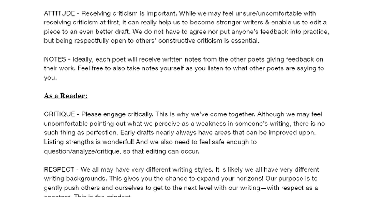 ⚡️ poetry critique: guidelines ⚡️ thumbnail