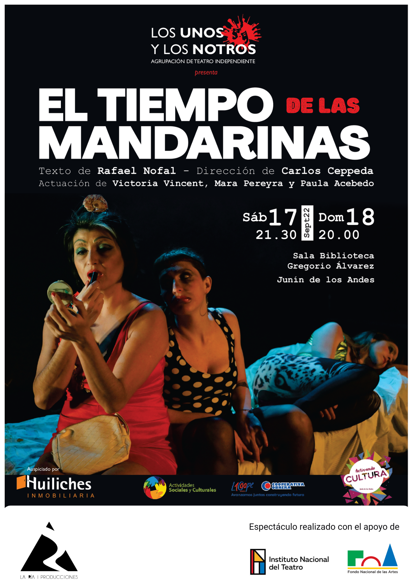 MENÚ DE ARTISTAS 🇦🇷 OBRA DE TEATRO EL TIEMPO DE LAS MANDARINAS thumbnail