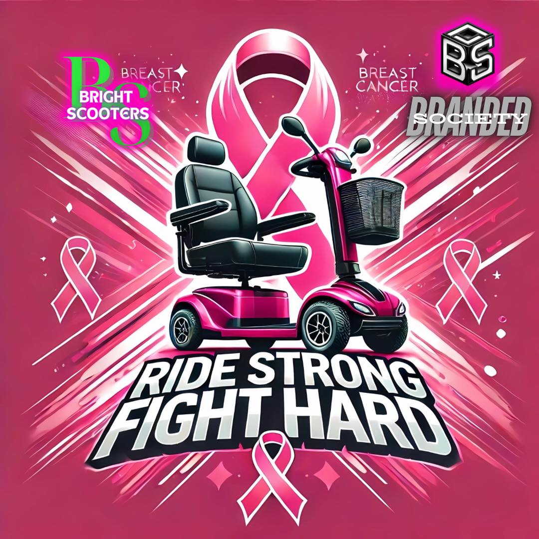 🎀 October is Breast Cancer Awareness Month, and Bright Scooters is riding strong for the fight! 🎀

We’re rolling togethe