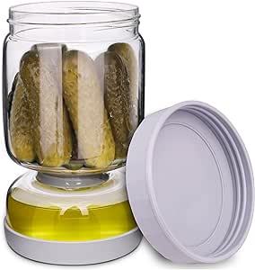Pickle and Olive Hourglass Jar thumbnail