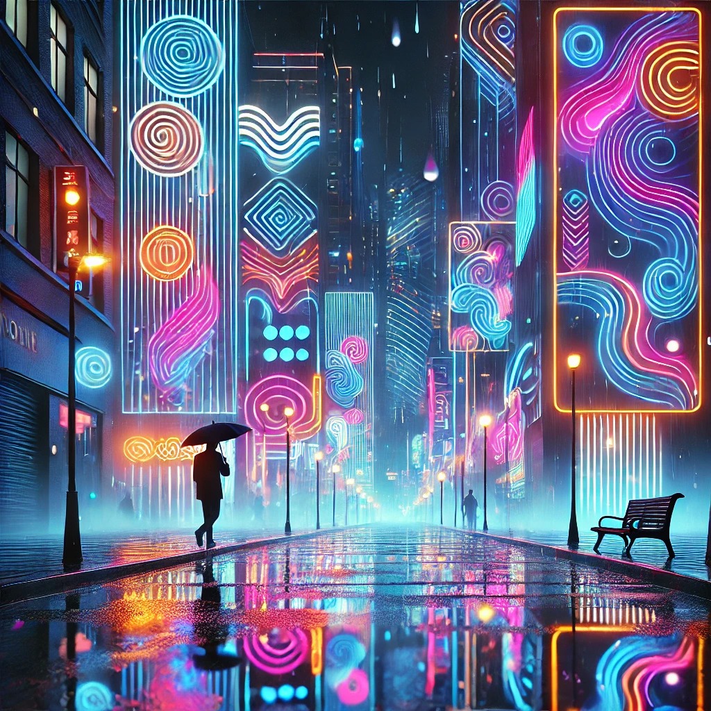 Rainwalking in Neon Playlist thumbnail