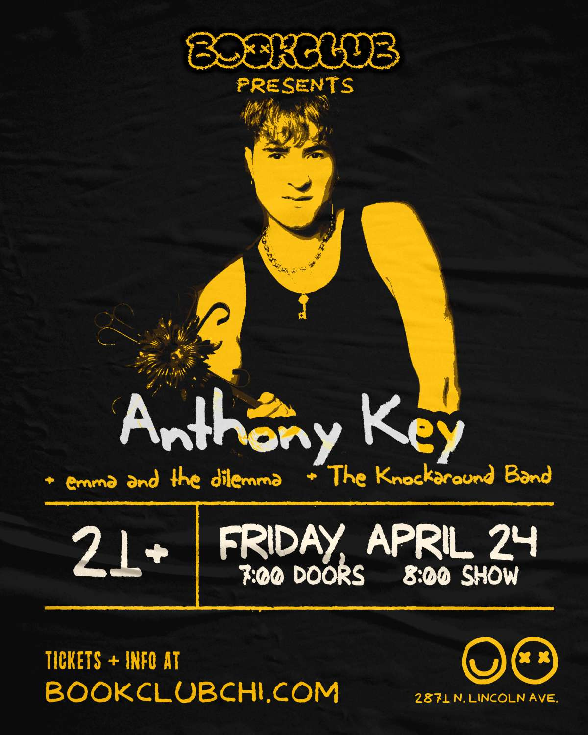 LIVE @ BOOKCLUB w/ Anthony Key and Emma & The Dilemma thumbnail